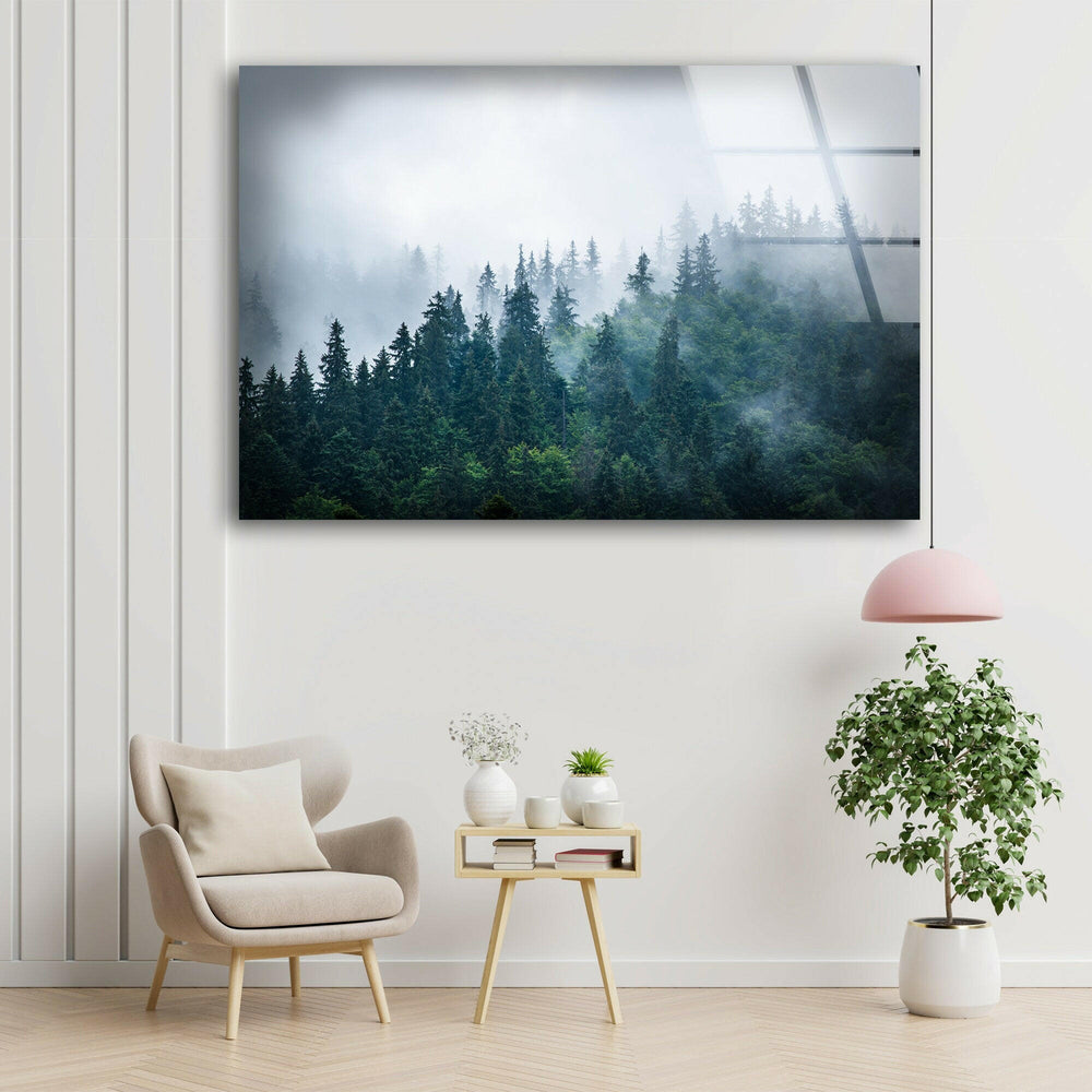 Elegant nature paintings for sale showcasing lush greenery, majestic mountains, and peaceful rivers


