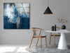 Abstract Contemporary Modern Tempered Glass Wall Art
