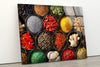 Spices & Herbs Kitchen Wall Art Tempered Glass Wall Art