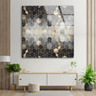 Mosaic Hexagon Tempered Glass Wall Art