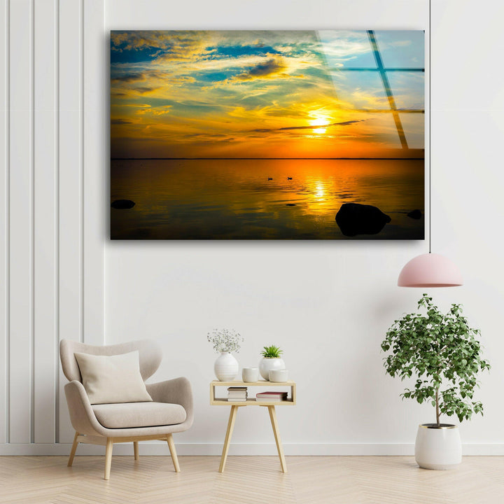 Landscape art prints featuring serene countryside, majestic mountains, and peaceful waterways for nature lovers







