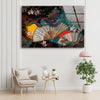 Chinese Dragon Tempered Glass Wall Art