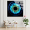 Blue Eye Cool Art Tempered Glass Wall Art