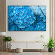 Colorful Flower Tempered Glass Wall Art