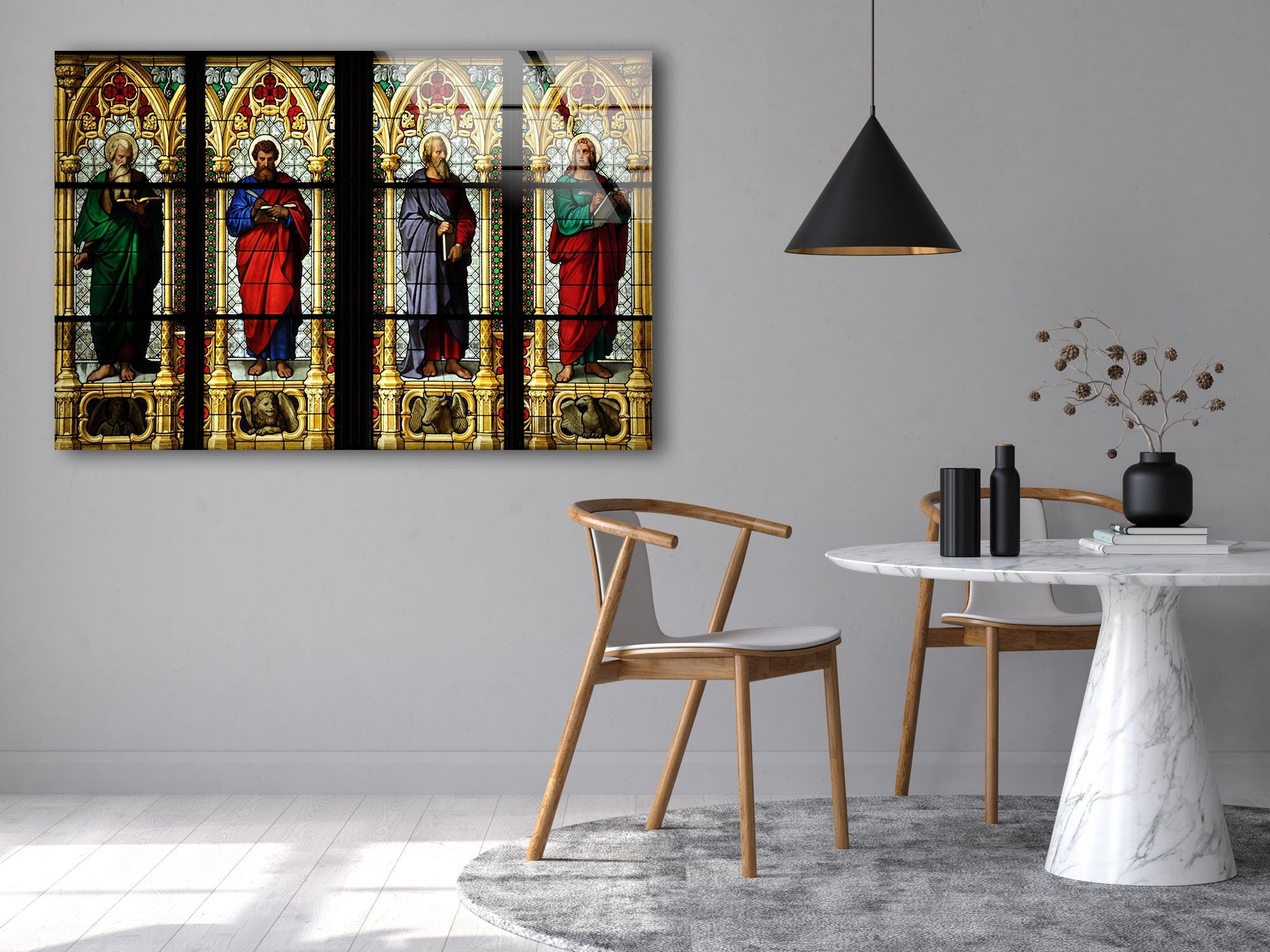 Cathedral Tempered Glass Wall Art