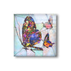 Mosaic Butterfly Tempered Glass Wall Art
