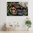 Japanese Dragon Tempered Glass Wall Art