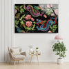 Japanese Dragon Tempered Glass Wall Art