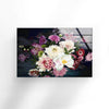 Colorful Flower Tempered Glass Wall Art