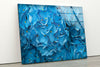 Colorful Flower Tempered Glass Wall Art
