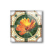Stained Flower Tempered Glass Wall Art