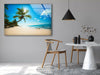 Sea Beach Tempered Glass Wall Art