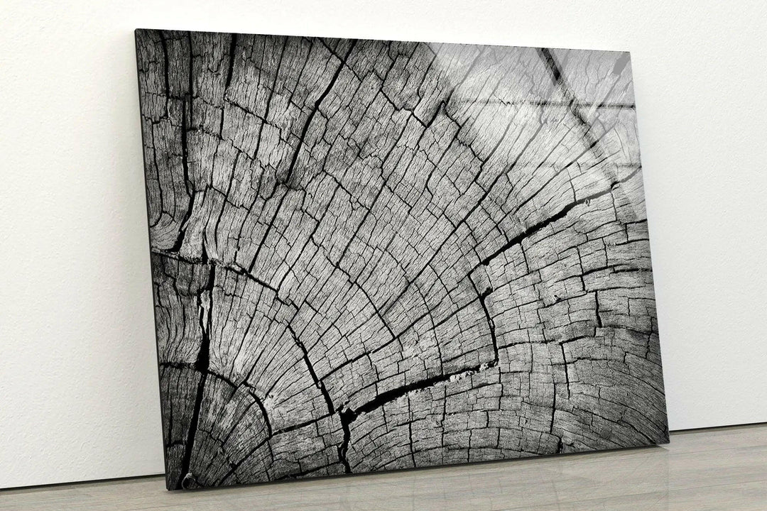 Body Tree Wood Pattern Glass Wall Art, glass art painting, glass art for the Wall