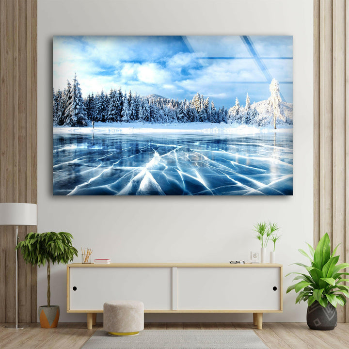 Large landscape wall art perfect for creating a focal point in any room with its grandeur and detail

