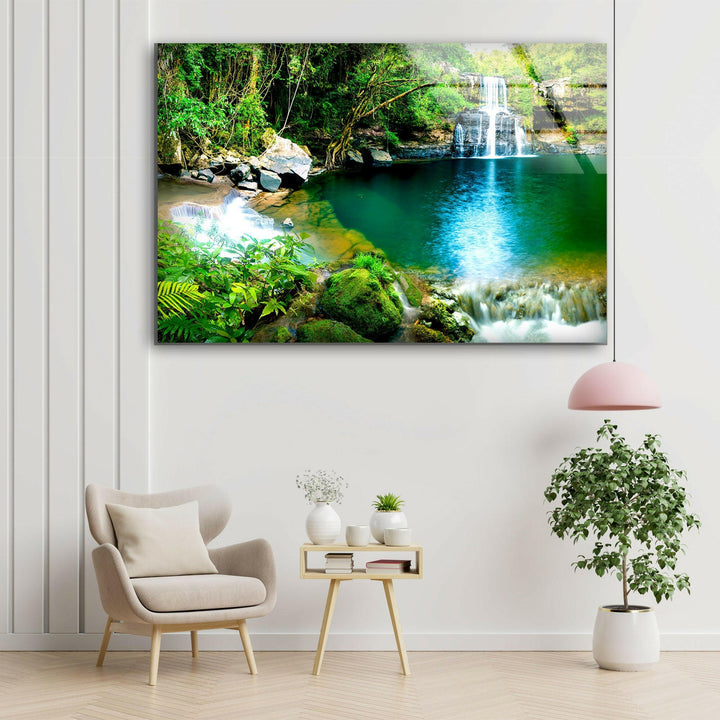 Artistic landscape art blending creativity with breathtaking natural imagery for any decor style

