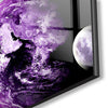 Panoramic Space Galaxy Tempered Glass Wall Art