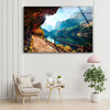 Sunny Autumn View Tempered Glass Wall Art