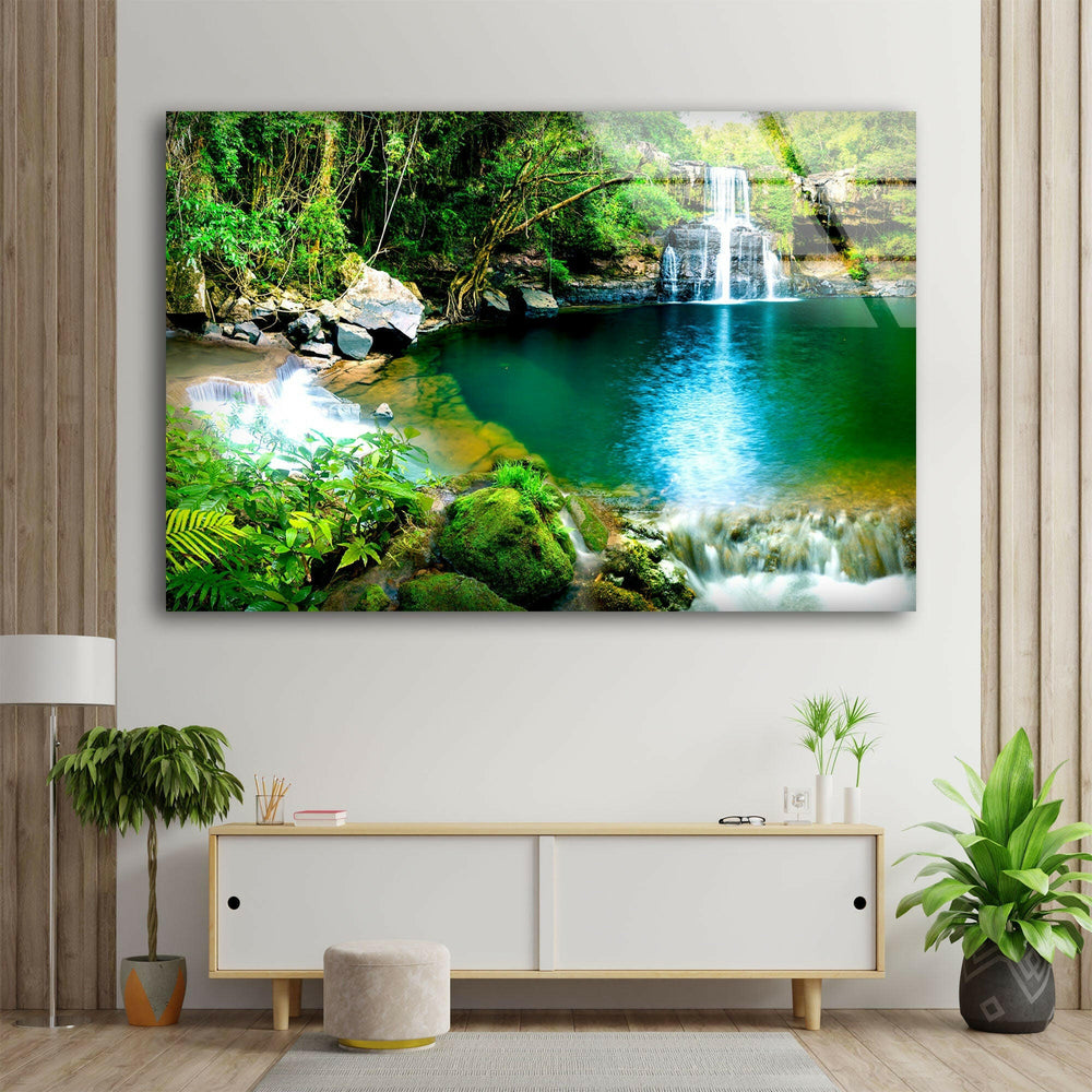 Landscape art prints featuring serene countryside, majestic mountains, and peaceful waterways for nature lovers








