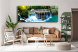 Nature Panoramic Tempered Glass Wall Art