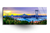 Bridge View Tempered Glass Wall Art
