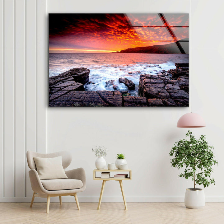 Large landscape wall art transforming spaces with bold, immersive depictions of natural landscapes

