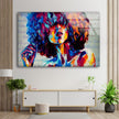 Cool Woman Tempered Glass Wall Art