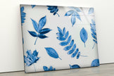 Leaves Tempered Glass Wall Art