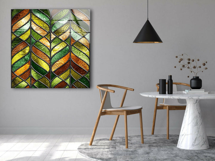 Green Stained Glass Wall Art art glass wall art, glass wall art pictures