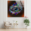 Colorful Eye Tempered Glass Wall Art