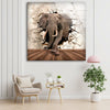 3D Animal Tempered Glass Wall Art