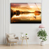 Nature View Tempered Glass Wall Art