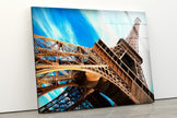 Eiffel Tower Tempered Glass Wall Art