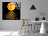 Moonlight Tempered Glass Wall Art