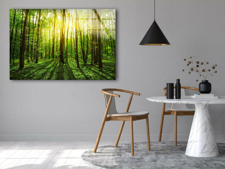 Artistic landscape art blending creativity with breathtaking natural imagery for any decor style
