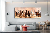 Safari Animals Tempered Glass Wall Art