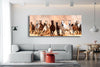 Safari Animals Tempered Glass Wall Art