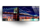 Brooklyn Bridge Tempered Glass Wall Art