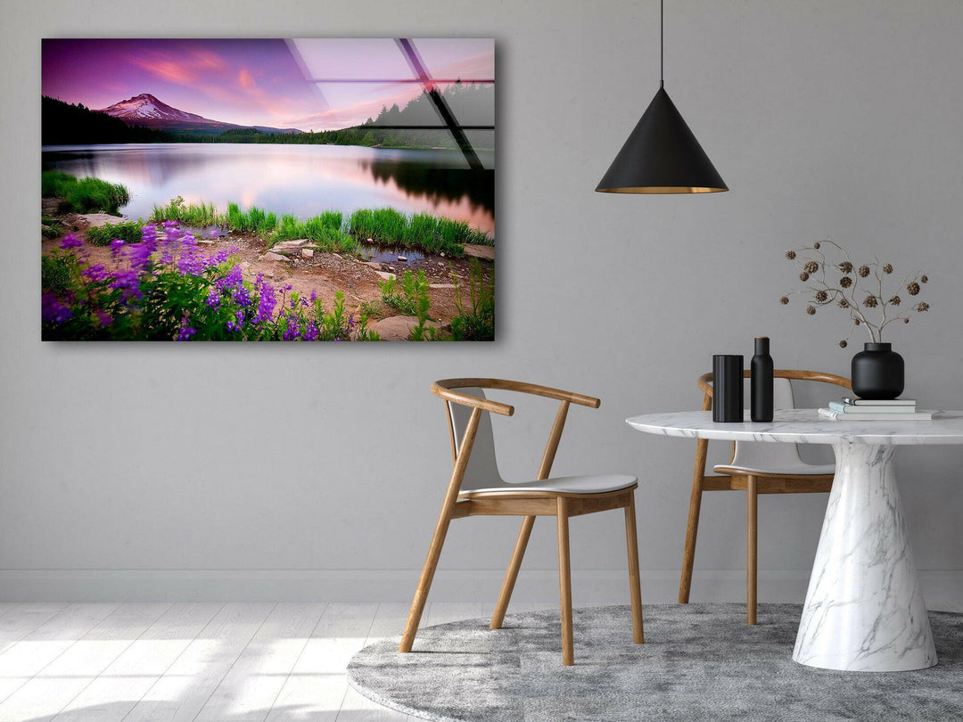 Artistic landscape art blending creativity with breathtaking natural imagery for any decor style

