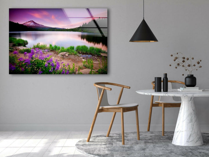Artistic landscape art blending creativity with breathtaking natural imagery for any decor style

