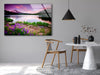 Mountain View Tempered Glass Wall Art