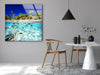 Tropical Fish Tempered Glass Wall Art