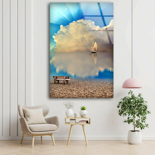 Large landscape wall art perfect for creating a focal point in any room with its grandeur and detail

