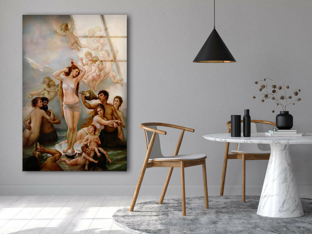 Botticelli Die Geburt der Venus Glaswandkunst