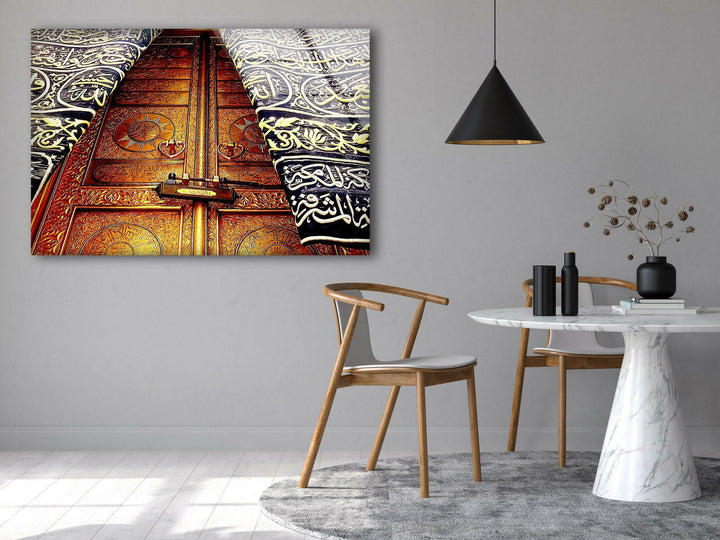 Mecca Makkah al-Mukarramah Glass Wall Artwork Designs