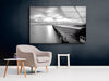 Sea View Tempered Glass Wall Art
