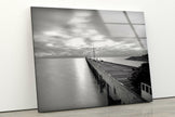 Sea View Tempered Glass Wall Art