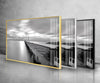Sea View Tempered Glass Wall Art