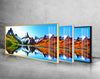 Lake View Tempered Glass Wall Art