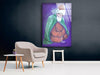 Rumi Mevlana Tempered Glass Wall Art