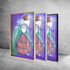 Rumi Mevlana Tempered Glass Wall Art